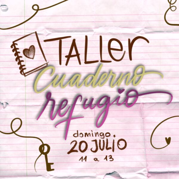 Taller cuaderno Refugio 20 de julio