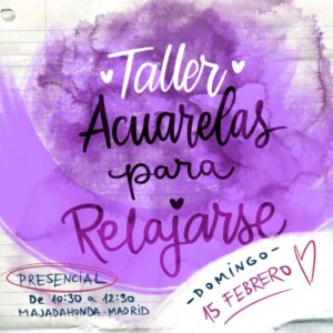 Taller Acuarelas 15 Febrero 2026